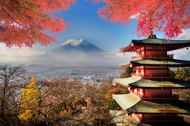 日本風(fēng)景圖