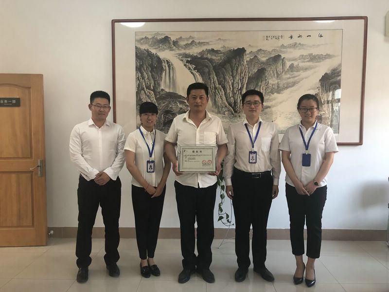 歡迎聊城孫經理到公司考察合作出國勞務項目