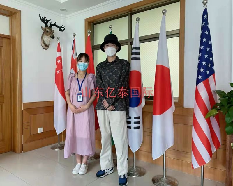 感謝公司本地小哥哥信任，報(bào)名日本留學(xué)10月生